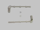 【メール便対応】LIXIL(INAX) 2連芯無しペーパー用芯棒 オフホワイト 【品番:A-8685/BN8】