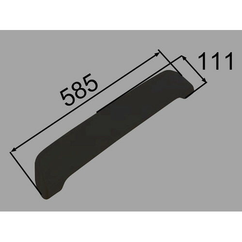 LIXIL（INAX）　ヘッドレスト　ブラック　【品番：YCH-9B/K】【14】