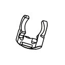【メール便対応】LIXIL(INAX) ガイドストッパー 【品番:72-1277】