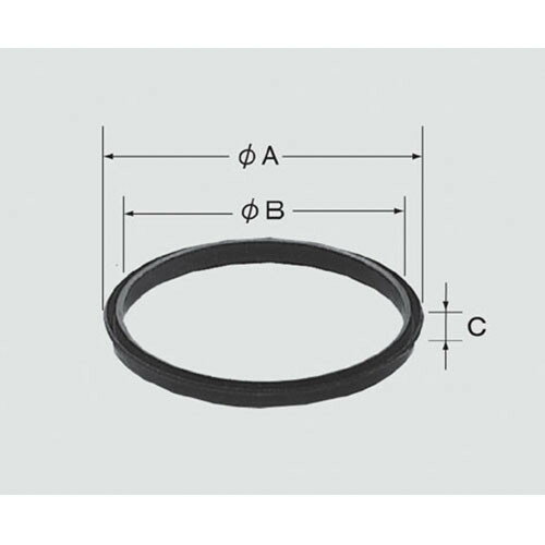 【メール便対応】LIXIL（INAX）　Uパッキン　【品番：50-2128（1P）】