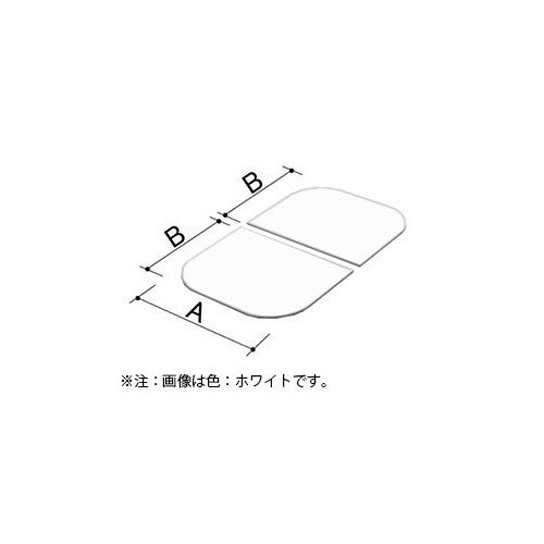 LIXIL（INAX） 薄型保温組フタ 1600フルワイド浴槽用 レザー調ブラック 【品番：YFK-1412B（1）-D4/K】【14】