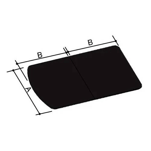 LIXIL（INAX） 薄型保温組フタ レザー調ブラック 【品番：YFK-1476B（6）-D4/K】【14】