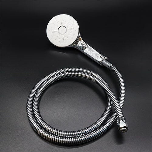 LIXIL(INAX) スイッチ付エコアクアシャワーSPA メタル調、ホワイト 【品番:BF-SM6MBHE(1.8)-PU/FW1】【14】