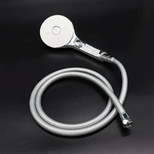 LIXIL(INAX) スイッチ付エコアクアシャワーSPA メタル調、ホワイト 【品番:BF-SM6MBGE-PU/FW1】