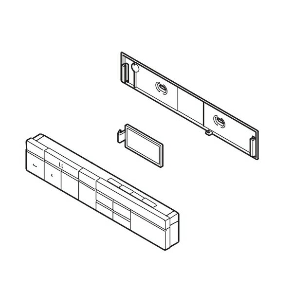 LIXIL（INAX）　スマートリモコンキット（音楽再生・電動リフトアップ付）（英字表記）　【品番：354-1..