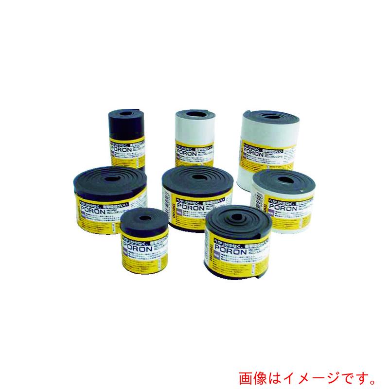 イノアックコーポレーション（INOAC）　マイクロセルウレタンロールSlimFlex　黒　1．5×50mm×1M巻（テ..