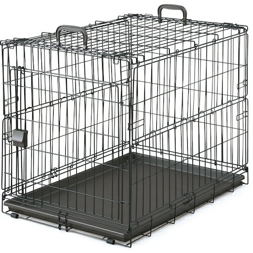 アイリスオーヤマ　IRIS　283689　折りたたみケージ　アイアンブラックカラー　【品番：OKE-750R】