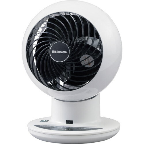 特長 ●スマートスピーカーのAI機能と連動可能なサーキュレーターアイです。 ●本体ボタン・リモコン・スマートスピーカーの3種類での操作が可能です。 ●コンパクトなのにパワフルで大風量のサーキュレーターです。 ●エアコンとの併用で夏は冷気を部屋全体へ、冬は暖かい空気を足元へ循環させ一年中使えます。 ●自動で上下左右に首を振る首振り機能付きです。 ●弱〜ターボの5段階風量調整でより細やかな風量調節ができます。 ●リズム風で風量の強さをゆっくり変化させて自然に近い風を再現できます。 ●室内の空気の循環以外に、洗濯物の乾燥、部屋の換気、隣室への空気の送り込みなどに使うこともできます。 ●球面のスパイラルグリルを採用する事で、さらに直進性能を高めた気流を発生させ、より遠くに風を送る事により効果的な空気循環が可能です。 用途 ●オフィスの暑さ対策・冷暖房の攪拌・送風に。 仕様 ●電源(V)：単相100 ●消費電力(W)(50/60Hz)：39/38 ●ハネ径(cm)：15 ●色：ホワイト ●幅(mm)：210 ●奥行(mm)：210 ●高さ(mm)：294 ●電源コード長さ(m)：約1.5 ●首振り：左右90°(自動)、72°(自動) ●風量調節：5段階 ●適合床面積：18畳 ●リモコン有無：あり ●タイマー：あり ●標準消費電力料金(50Hz)：1.2円/h ●標準消費電力料金(60Hz)：1.2円/h ●最大風量(［［M3］］/min)(50Hz)：15.6 ●最大風量(［［M3］］/min)(60Hz)：16.3 ●リモコン付 ●切タイマー：1・2・4h 材質 ●ABS樹脂 質量・質量単位 ●2.1kg セット内容・付属品 ●リモコン 【メーカー名】アイリスオーヤマ（株） 【メーカー品番】PCF-SCAI15T-W
