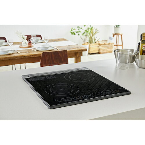 アイリスオーヤマ　IRIS　517848　200V2口ビルトインIHクッキングヒーター　【品番：PIH-D4522-B】