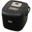 アイリスオーヤマ IRIS 518636 圧力IHジャー炊飯器10合 ブラック 【品番:RC-PD10-B】