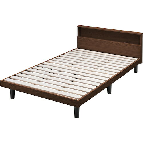 【別途送料あり】アイリスオーヤマ IRIS 103729 すのこベッドSD ブラウン 【品番：SNB-SD-C】