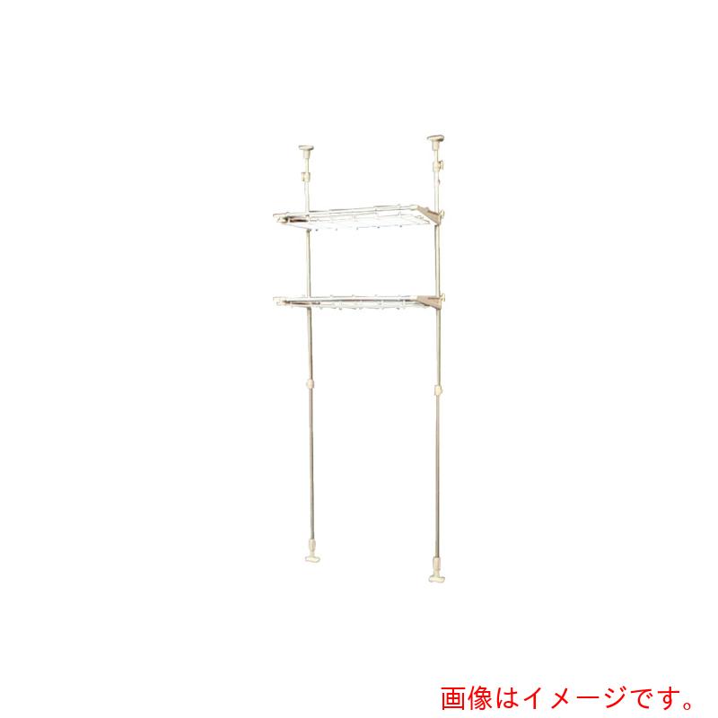 特長 ●収納に困りがちな洗濯機周りを、有効に活用できる突っ張りランドリーラックです。丈夫でさびにくいステンレス被覆鋼管使用です。棚は小物なども落ちにくいように、仕切り付きのメッシュパネルになっています。棚の高さは自由に調節が可能です。 仕様 ●適合洗濯機サイズ(目安)：幅59〜91cmまでの一般的な全自動から二層式の洗濯機 質量・質量単位 ●16.5kg 【メーカー名】アイリスオーヤマ（株） 【メーカー品番】STL-270