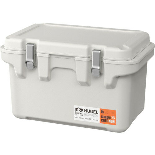 アイリスオーヤマ　IRIS　290517　HUGEL　真空断熱クーラーボックス　20L　ホワイトアッシュ　【品番：..