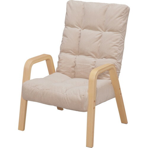 アイリスオーヤマ　IRIS　573492　ウッドアームチェア　【品番：WAC-M】(3.0)