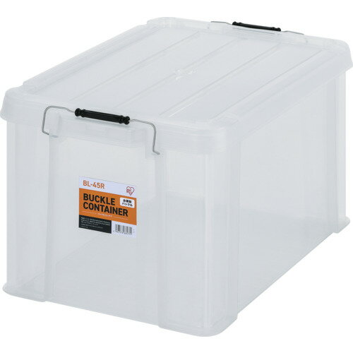 アイリスオーヤマ IRIS 299205 バックルコンテナ BL-45R クリア 【品番：BL-45R-CL】