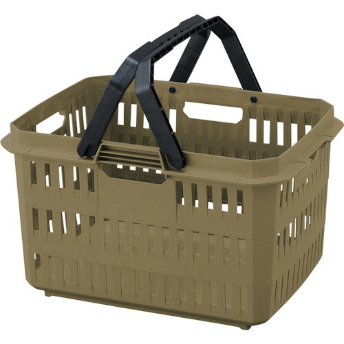 特長 ●アウトドア用品やDIY工具等を入れて持ち運べるバスケットです。 ●積み重ねて使用できるので狭い作業スペースでも邪魔になりません。 ●ジグザグハンドルで、持ち運びも楽々です。 用途 ●整理・収納・持ち運びに。 仕様 ●色：カーキ ●外形寸法(mm)間口：485 ●外形寸法(mm)奥行：382 ●外形寸法(mm)高さ：293 ●有効内寸(mm)間口：399 ●有効内寸(mm)奥行：303 ●有効内寸(mm)高さ：279 ●耐荷重(kg)：40 ●容量：37L ●スタッキング可 ●耐荷重:40kg 材質 ●ポリプロピレン(PP) 質量・質量単位 ●1.25kg 【メーカー名】アイリスオーヤマ（株） 【メーカー品番】BT-OD37-K
