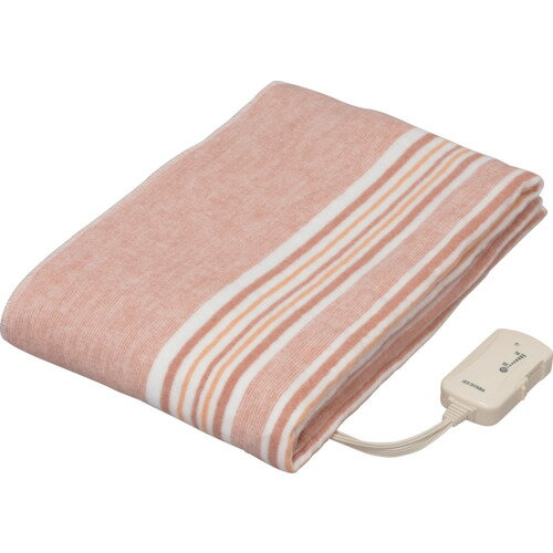 特長 ●丸洗いOK・ダニ退治機能付きの電気毛布です。 ●コントローラーが取り外し可能なので、汚れても簡単にお手入れできます。 ●高温を維持することで布団から移ってきたダニを退治します。 ●室温の変化を感知し、ぴったりな温度を保ちます。 用途 ●寒さ対策に。 仕様 ●電源(V)：単相100 ●消費電力(W)(50/60Hz)：60 ●幅(mm)：1300 ●奥行(mm)：1900 ●電源コード長さ(m)：2 ●温度調節：無段階 材質 ●ポリエステル100％ 質量・質量単位 ●1200.0g 【メーカー名】アイリスオーヤマ（株） 【メーカー品番】EHB-1913-T