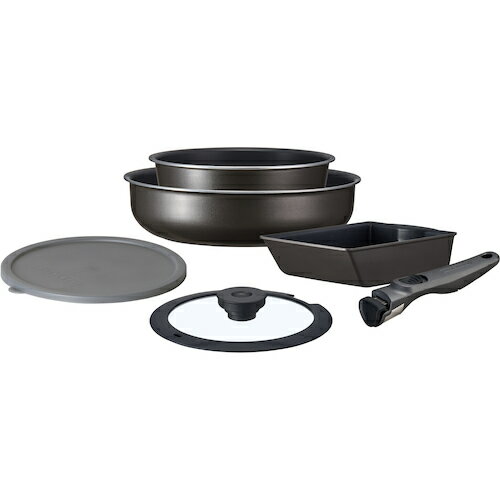 アイリスオーヤマ　IRIS　102893　TERACOAT　深型6点セット　グレイッシュブラウン　【品番：EHDC-S6S】