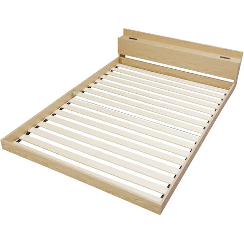 特長 ●マットレスのズレを防ぐ落とし込みタイプです。 ●フレーム内にマットレスが収まります。 ●床までの距離が近く、ベッドから転落しても衝撃が緩和できます。 ●ブックスタンド、タブレットやスマホスタンドになります。 ●2口コンセント付きで便利です。 ●熱、水、傷に強いメラミン樹脂化粧板を使用しています。 ●床板はすのこ仕様で通気性がよく湿気が溜まりにくく、オールシーズン快適です。 ●お客様組み立てとなります。 用途 ●仮眠、宿直、医務室に。 仕様 ●色：ナチュラル ●幅(mm)：1440 ●最大使用者体重(kg)(約)：約100 ●ヘッドボード耐荷重(kg)(約)：約10 ●定格電圧(V)：AC100 ●消費電力(W)：1500まで ●奥行(mm)：2110 ●高さ(mm)：410 材質 ●合成樹脂化粧パーティクルボード（メラミン） ●単板積層材（LVL） 質量・質量単位 ●28.15kg 【メーカー名】アイリスオーヤマ（株） 【メーカー品番】FBM-D-NT 【法人限定商品】※下記注意事項を事前にご確認ください。 ●この商品は送料が別途必要になります。 ●ご注文後、改めて当店より送料をご連絡させていただきます。送料のご了承をいただいてからの手配となります。（ご連絡までに数日かかる場合があります） ●手配後のキャンセル・返品・交換はできません。 ●メーカー直送、または、福山通運・西濃運輸・佐川急便でのお届けとなります。 ●配送業者の指定はできません。 ●原則法人宛（個人宅を除く）のみの配達となります。個人宅へのお届けの場合は事前にお問い合わせください。 ●お届け先の宛名または住所に法人名の記載がない場合は、法人であっても個人宅扱いとなります。 ●個人宅（法人名不記載を含む）へのお届けができない場合があります。 ●一部配送業者は平日のみの配達になります。原則時間指定はできません。 ●他メーカーとの同梱不可。 ●代金引換決済のご利用不可。