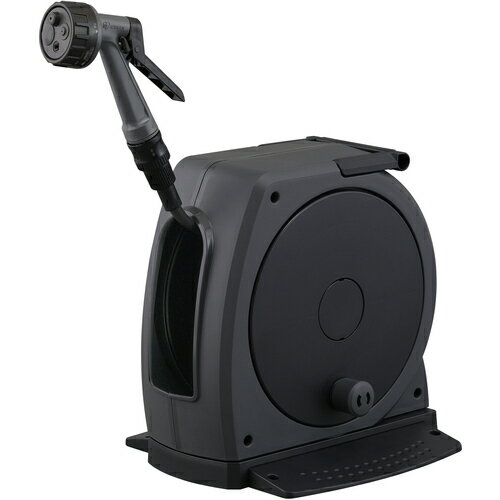 アイリスオーヤマ IRIS フルカバーホースリールJET 208399 15M ダークグレー／ブラック 【品番：FHJ-15-DHB】