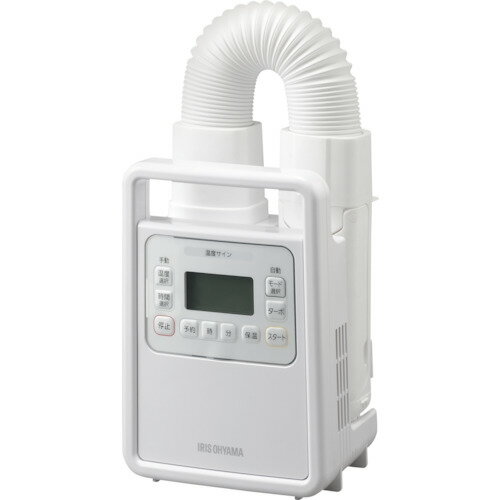 特長 ●シングルノズルでハイパワーのふとん乾燥機です。 仕様 ●消費電力(W)：900 ●モード：手動、あたため予約、保温、速暖 ●ホース長さ：750mm 質量・質量単位 ●2400.0g 【メーカー名】アイリスオーヤマ（株） 【メーカー品...