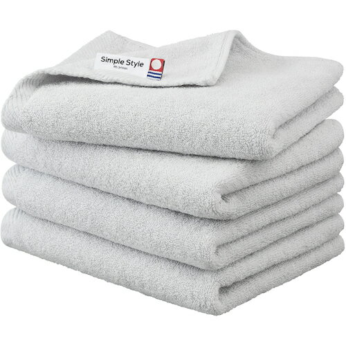 アイリスオーヤマ　IRIS　103989　デイリーフェイスタオル4枚セット　アイボリー　【品番：FT-D4-IV】