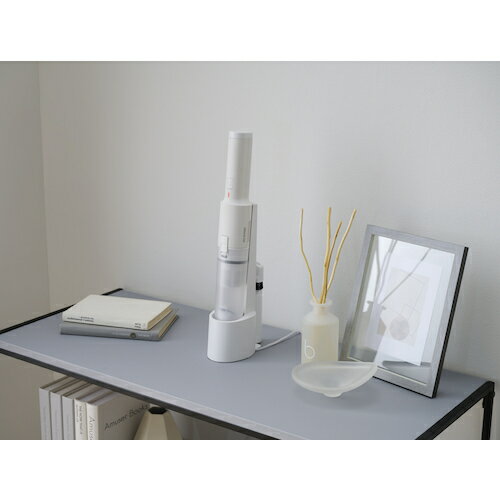 【送料無料】【48個セット】 ほうき＆塵取り 【ホワイト】 ホウキサイズ約幅24cm スチールパイプ 吊り下げフック付き 先割れ加工 ka：z clean