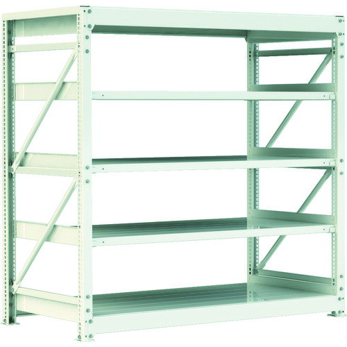 【別途送料あり】アイリスオーヤマ　IRIS　重量ラック1t　セット　W1200＊D760＊H2400　基本　5段　【..