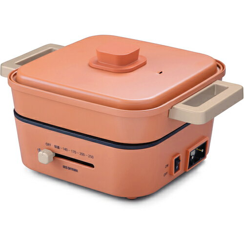 アイリスオーヤマ　IRIS　517113　グリルなべ　3枚プレート　【品番：IGU-P3-D】(3.0)