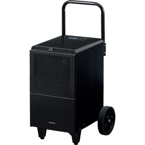 特長 ●コンプレッサー式で電気代が安く、室温上昇が少ないので夏でも快適です。 ●工場や施設に最適な大型除湿機です。 ●移動に便利なキャスター付きです。 ●広い場所でもしっかり除湿可能です。 ●湿度設定機能付きで、お好みに合わせて湿度調節できます。 用途 ●工場、倉庫、図書館、スポーツ施設、脱衣所などに。 仕様 ●電源(V)：単相100 ●除湿能力(L/h)(50/60Hz)：1.75/2.0 ●消費電力(W)(50/60Hz)：600/700 ●タンク容量(L)：6.0 ●色：ブラック ●幅(mm)：440 ●奥行(mm)：470 ●高さ(mm)：905 ●電源コード長さ(m)：1.5 ●除湿能力(L/日)(50/60Hz)：42/50 ●標準消費電力料金(50Hz)：18.6円/h ●標準消費電力料金(60Hz)：21.7円/h ●使用範囲目安プレハブ：約47畳(50HZ)、約57畳(60HZ) ●使用範囲目安鉄筋：約63畳(50HZ)、約75畳(60HZ) ●使用範囲目安木造：約31畳(50HZ)、約37畳(60HZ) ●除湿方式：コンプレッサー式 ●ハンドル・キャスター付 ●キャリータイプ ●ハンドル含む高さ：905mm ●入切タイマー：IJCG-A50-B／0?24時間、IJCG-A75-B／1?24時間 ●除湿適用面積(最大)：IJCG-A50-B／約75畳、IJCG-A75-B／約11畳 質量・質量単位 ●30.0kg 【メーカー名】アイリスオーヤマ（株） 【メーカー品番】IJCG-A50 【法人限定商品】※下記注意事項を事前にご確認ください。 ●この商品は送料が別途必要になります。 ●ご注文後、改めて当店より送料をご連絡させていただきます。送料のご了承をいただいてからの手配となります。（ご連絡までに数日かかる場合があります） ●手配後のキャンセル・返品・交換はできません。 ●メーカー直送、または、福山通運・西濃運輸・佐川急便でのお届けとなります。 ●配送業者の指定はできません。 ●原則法人宛（個人宅を除く）のみの配達となります。個人宅へのお届けの場合は事前にお問い合わせください。 ●お届け先の宛名または住所に法人名の記載がない場合は、法人であっても個人宅扱いとなります。 ●個人宅（法人名不記載を含む）へのお届けができない場合があります。 ●一部配送業者は平日のみの配達になります。原則時間指定はできません。 ●他メーカーとの同梱不可。 ●代金引換決済のご利用不可。