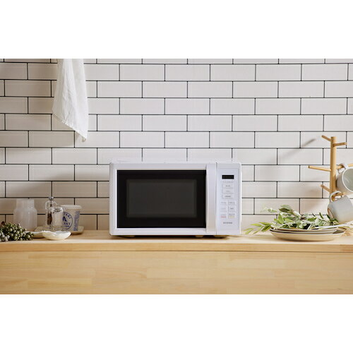住設プロ 楽天市場店のアイリスオーヤマ　IRIS　100943　単機能レンジ17L　ターンテーブル　ホワイト　【品番：IMB-T178-W】｜アングル2