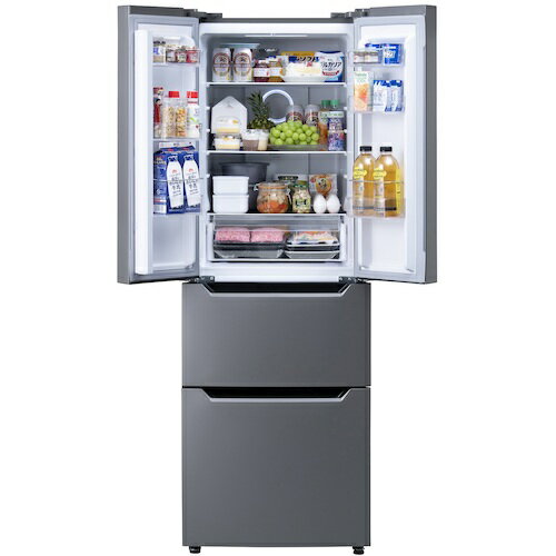 【別途送料あり】アイリスオーヤマ　IRIS　574751　冷凍冷蔵庫　320L　シルバー　【品番：IRSN-32A-S】