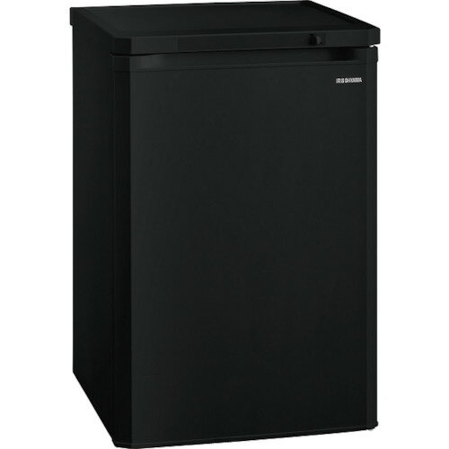 【別途送料あり】アイリスオーヤマ　IRIS　517153　前開き式冷凍庫　85LIUSDー9B−B　ブラック　【品番..