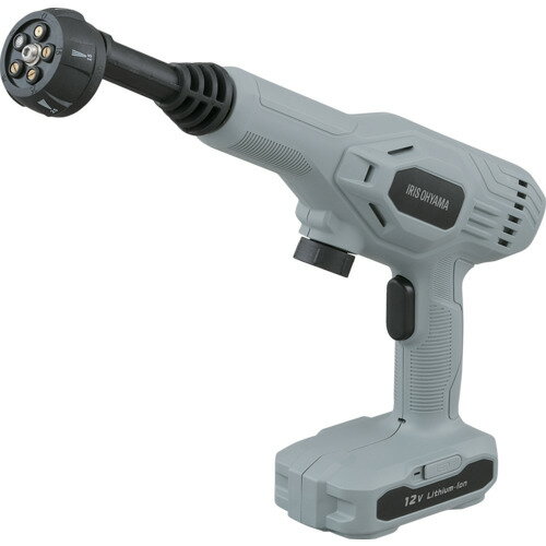 アイリスオーヤマ IRIS 106101 充電式ハンディウォッシャー グレー 【品番：JHW-101-H】