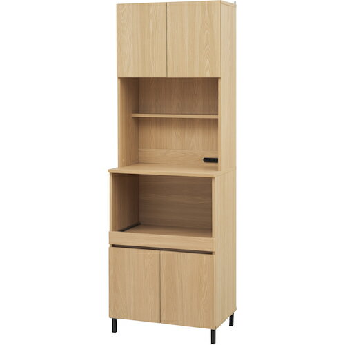 Other - 【別途送料あり】アイリスオーヤマ　IRIS　296111　キッチンキャビネット　ナチュラル　【品番：KCB-590BT-N】