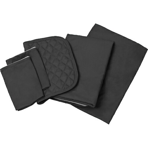 アイリスオーヤマ　IRIS　104578　マットレス付き布団10点セット　ブラック　【品番：KFS-R-M10S-B】