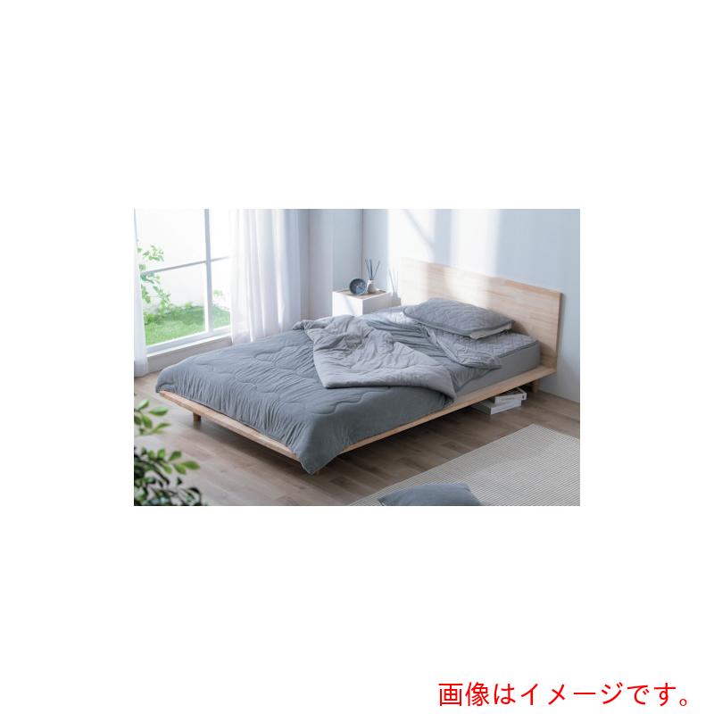 特長 ●ひんやり快適な寝心地の冷感肌掛け布団です。 ●ポリエチレンを配合し、より冷感をアップしています。 ●好みに合わせて選べるリバーシブルタイプです。 ●表面は接触冷感素材を使用していて、触れるとひんやりしています。 ●裏面は汗などの湿気を吸収して、すぐに乾くのでさらさらの肌触りです。 ●吸放湿綿を使用しています。寝汗などを吸湿、その後放湿することでさらっと快適です。 ●抗菌防臭加工で清潔を保てます。 ●洗濯可能です。 仕様 ●幅(mm)：1800 ●奥行(mm)：2000 ●色：グレー 材質 ●表面：ナイロン64％、ポリエチレン30％、ポリウレタン6％ ●裏面：パイル部分：ポリエステル65％、綿35％・グランド部分：ポリエステル100％ ●詰め物：不織布／ポリエステル50％、レーヨン50％・中わた／ポリエステル100％ 質量・質量単位 ●2100.0g 【メーカー名】アイリスオーヤマ（株） 【メーカー品番】KKF-NPES3-D-H