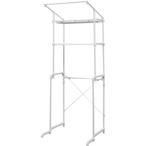 アイリスオーヤマ IRIS 226032 ハンガーバー付ランドリーラック 【品番：LRH-18P】