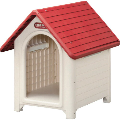 【別途送料あり】アイリスオーヤマ　IRIS　311229　ボブハウスL　レッド／オフホワイト　【品番：L-RW】(3.0)