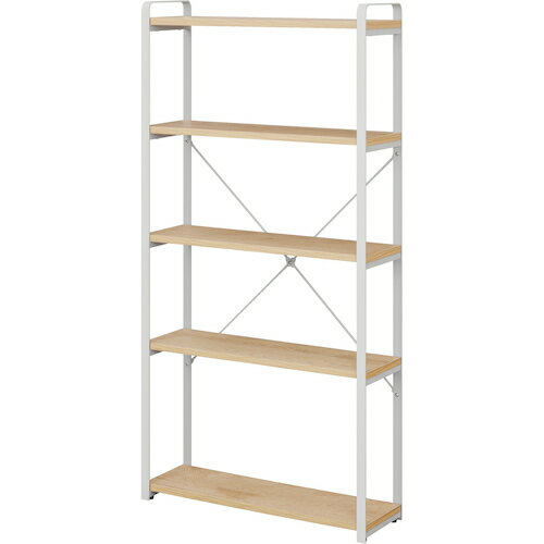 特長 ●木＆スチールでヴィンテージスタイルのスチールウッドラックです。 用途 ●収納に。 仕様 ●色：ナチュラル/グレー ●外形寸法(mm)間口：600 ●外形寸法(mm)奥行：180 ●外形寸法(mm)高さ：1203 ●段数(段)：5 材...