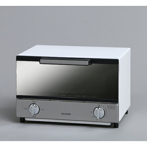 Vertical Type Toasters - アイリスオーヤマ　IRIS　561970　ミラーオーブントースター横型　【品番：MOT-011】