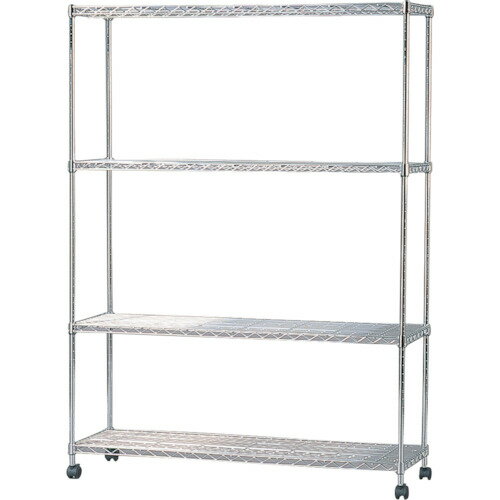 Stepladders, Ladders - アイリスオーヤマ　IRIS　104985　スチールラック　メタルミニ（キャスター付）1100×350×1490　【品番：MTO-1115C】
