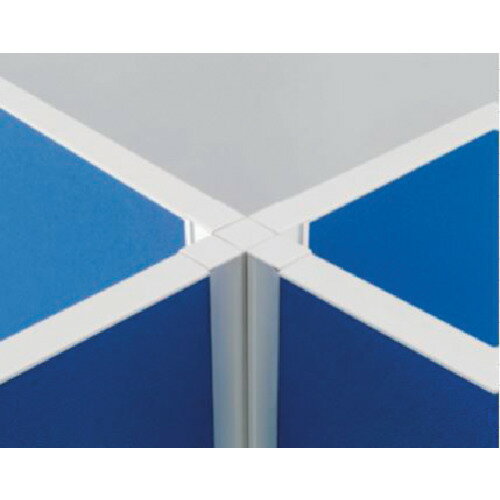 アイリスチトセ（IRIS）　アルミシンプルパーテション十字連結用ポールH1200用　【品番：ASP-PC1200】