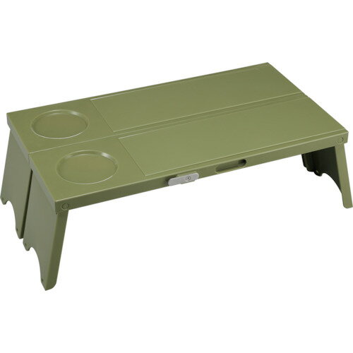 伊勢藤（iSETO）　アウトドアテーブル　PICNO　（2台）グリーン　【品番：I-569-2-GN】