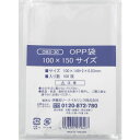 伊藤忠リーテイルリンク OPP袋シールなし 100×150サイズ 【品番:OBS-30】