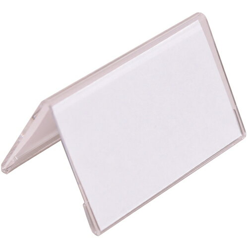 伊藤忠リーテイルリンク V型カード立て名刺サイズ 【400個】 【品番：VCT-6E】