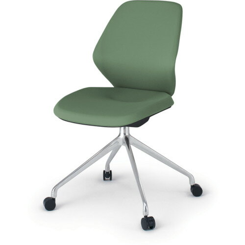 特長 ●オフィスに新しい風を吹き込むライトタスクチェアです。 ●張りぐるみ仕様のクロスの背もたれはソフトな感触で、姿勢変化に柔軟に追随し、 集中ワークからリフレッシュまで快適にサポートします。 ●グッドデザイン賞受賞商品です。 仕様 ●座幅(mm)：475 ●座奥行(mm)：430 ●幅(mm)：500 ●奥行(mm)：540 ●高さ(mm)：890 ●張地：座幅(mm) ●色：アイビーグリーン ●肘有無：無 ●座高(mm)：465 ●JIS対応 質量・質量単位 ●9.0kg 【メーカー名】（株）イトーキ 【メーカー品番】KG-940PV-ZTQ2