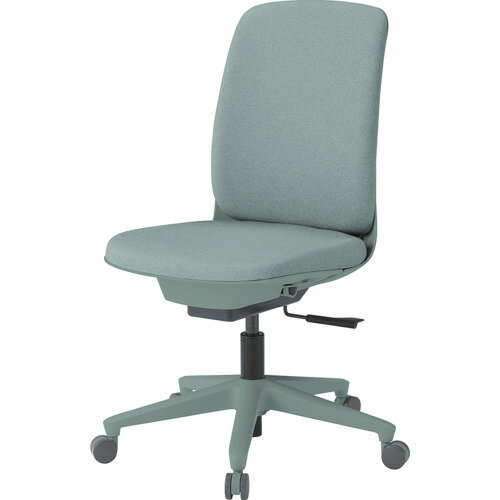 【別途送料あり】イトーキ（ITOKI）　トルテUチェア　ハイバック　肘無　グレイッシュグリーン　【品番：KJ-330CF-E3E3】