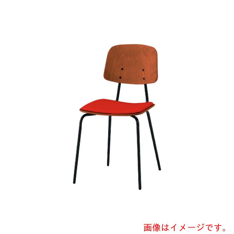イトーキ（ITOKI） ノットワーク背座セパレートチェア座パッド付 背座ラスティックビーチM・脚サテンブラック・ウレタンレザーインディゴブルー 【品番：KLL-121DK-TTN2】