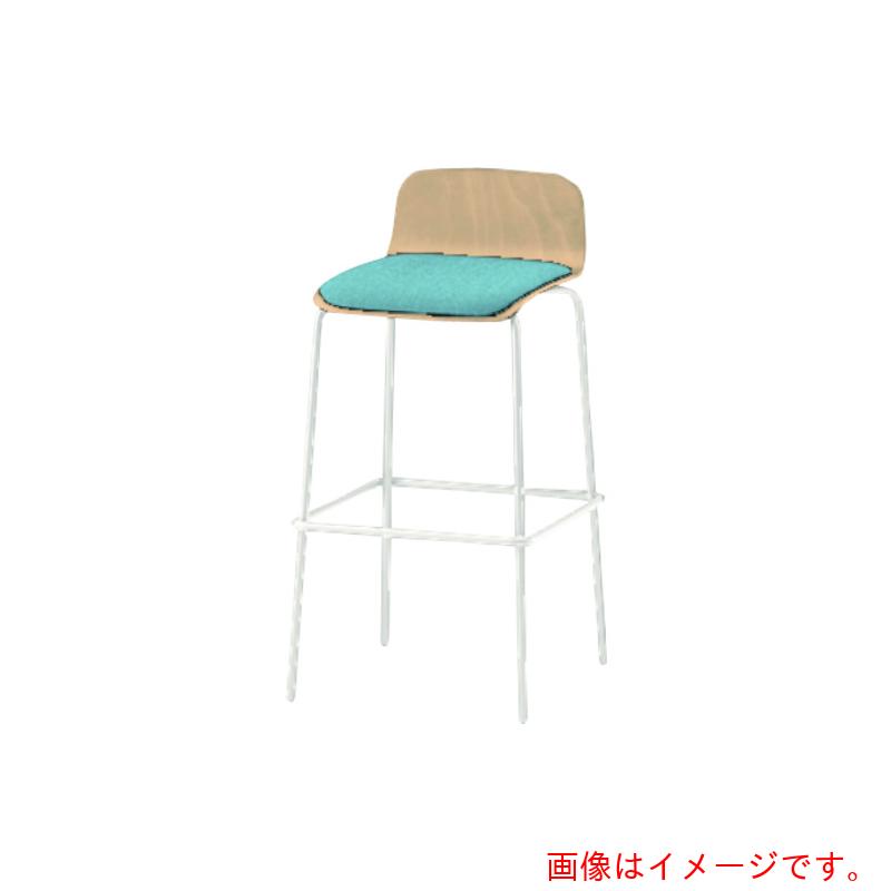 イトーキ（ITOKI） ノットワークハイチェア座パッド付 背座ラスティックビーチL・脚ホワイト・ウレタンレザーセピアブラウン 【品番：KLL-123DK-GHK1】